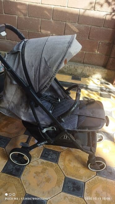 детская коляска cybex: Коляска, цвет - Черный, Б/у — 3