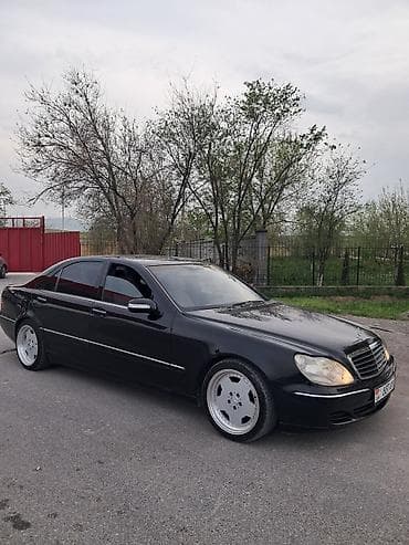 Mercedes-Benz S-Class: 2001 г., 5 л, Автомат, Бензин, Седан