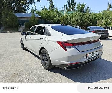 продаю витз: Hyundai Avante: 2021 г., 1.6 л, Автомат, Гибрид, Седан — 7