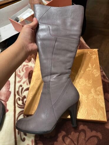 сапоги зимние женские натуральная кожа натуральный мех распродажа: Продаю кожаные зимние и Деми сапоги, натуральный мех — 4