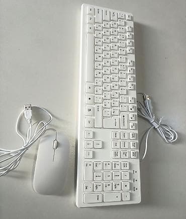 usb hub: Клавиатура, Мембранная, Проводное подключение, Размер: 100% — 2