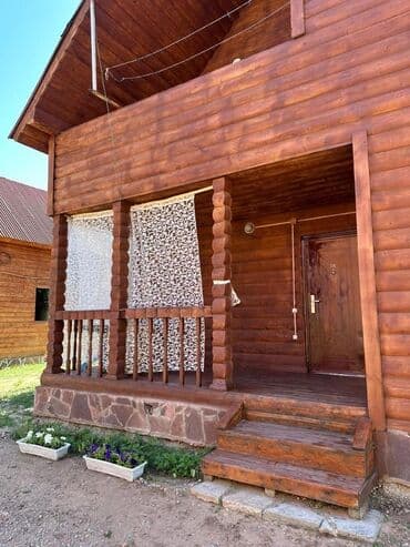 аренда катера иссык куль: Коттедж, СРУБЫ Кара-Ой (Долинка), Охраняемая территория, Закрытый пляж, Барбекю — 1