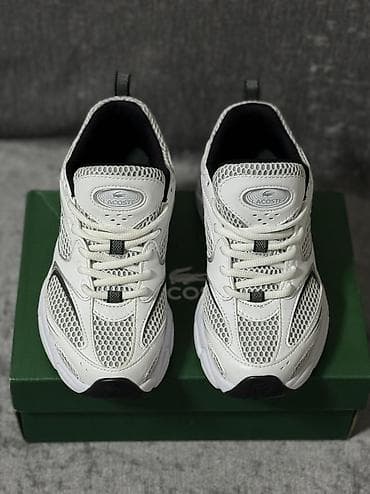 бутсы 37: Кроссовки, 36, 37, 36.5, Lacoste, Новый, цвет - Серебристый — 2