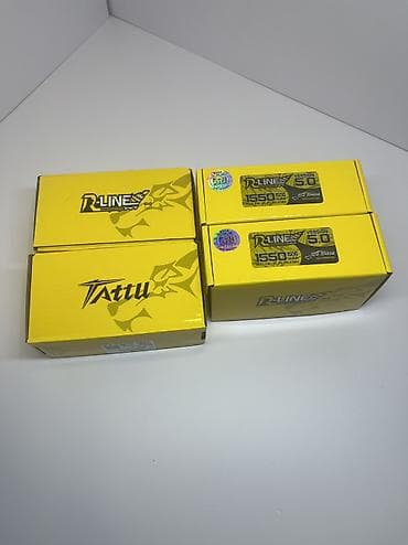 34: Аккумулятор tattu r-line и BosLi-PO P7 1550mah Для FPV Дронов Tattu- — 1