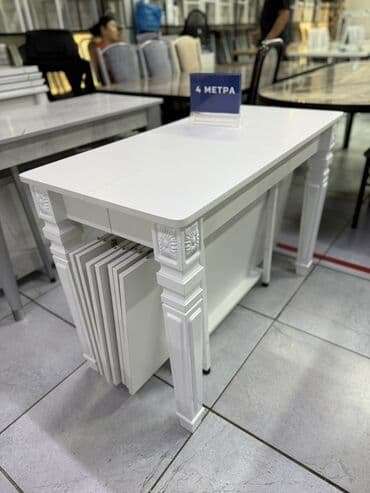 стол кровать: Ашкана үчүн үстөл, Жаңы, Тик бурчтуу, Бүктөлүүчү — 3