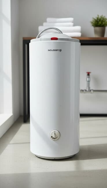 Накопительный водонагреватель Объем бака: 50 л, Ariston, Электрический, Регулятор температуры, Эмалированная сталь