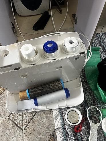 аквариум фильтр: Фильтр для питьевой воды, Кол-во ступеней очистки: 6, Бесплатная установка, Объем бака: 15 литров, Тип очистки: Угольный — 5