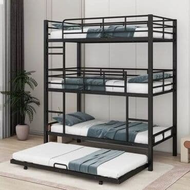 двухъярусные кровати для взрослых: Мебель на заказ, Кухня, Кровать, С матрасом — 10