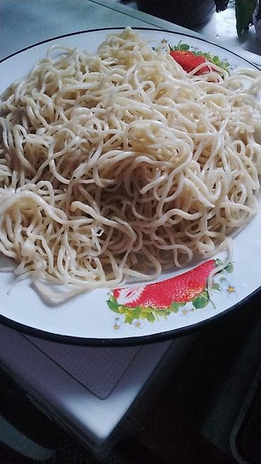 красилер: Домашняя свежая лагманная тесто - Состав: мука пшеничная, вода, соль — 2