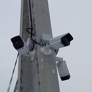 внешний блок: Уличная система видеонаблюдения на базе камер Hikvision - Комплект из — 1