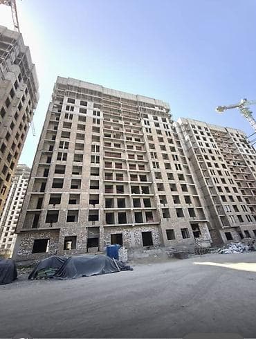 4: 2 комнаты, 74 м², Асанбай мкр Элитка, 11 этаж, ПСО (под самоотделку) — 2