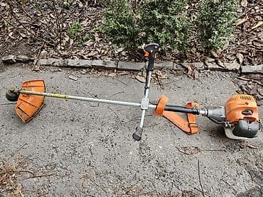 Садовая мебель: Триммер, мотокоса, Б/у, Бензиновый, 2-х тактный двигатель, Самовывоз — 1