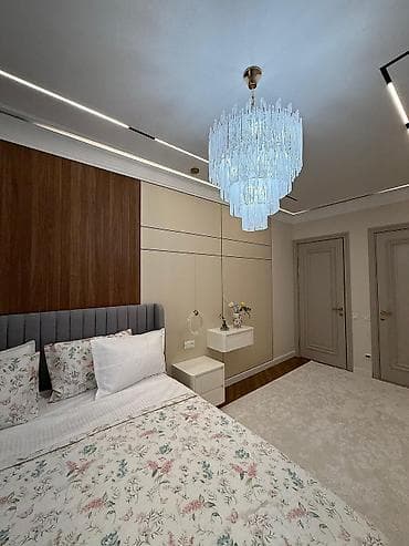 discovery studio: 3 комнаты, 116 м², Асанбай мкр Элитка, 10 этаж, Дизайнерский ремонт — 10