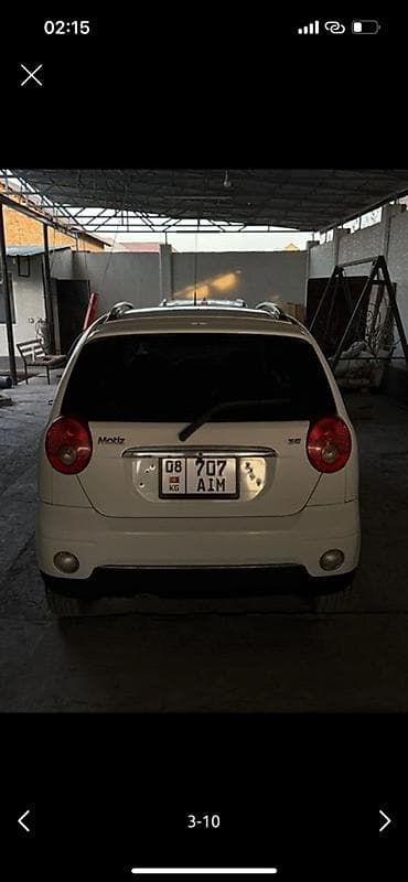 Daewoo Matiz: 2008 г., Хэтчбэк — 2