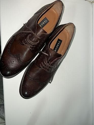 Мужские классические туфли Tergan (новый) - Модель: броги/оксфорды с