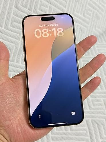 iphone 16 pro 128: IPhone 16 Pro Max, Б/у, 256 ГБ, Natural Titanium, Кабель, 100 % — 10