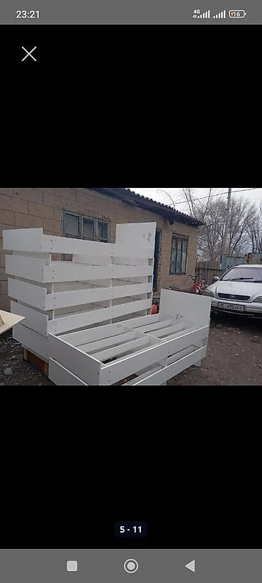 small table: Односпальная кровать, Новый, С матрасом, длина - 1900 см — 6