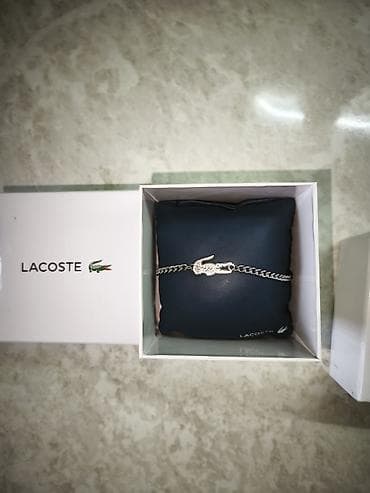 запястье: Браслет Lacoste, фирменная упаковка. - Материал: металлический сплав — 1
