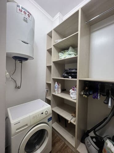 долгосрочный квартира кызыл аскер этажка: 2 комнаты, Собственник, Без подселения, С мебелью полностью — 9