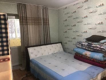 3 комнаты, Аламедин-1 мкр Собственник, Без животных, от 1 года, С мебелью полностью