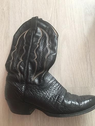 Ботинки: Продаю мужские ковбойские сапоги ручной работы. Два вида кожи — 3