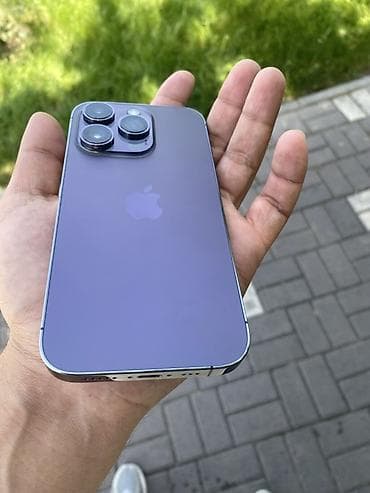 iphone 8s plus: IPhone 14 Pro, Б/у, 256 ГБ, Deep Purple, Защитное стекло, 78 % — 2