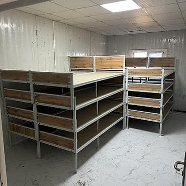 Одноярусные металлические кровати с декоративными щитками под дерево — 2