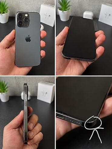 13 mini iphone: IPhone 13 Pro, Новый, 256 ГБ, Графит, 84 % — 1