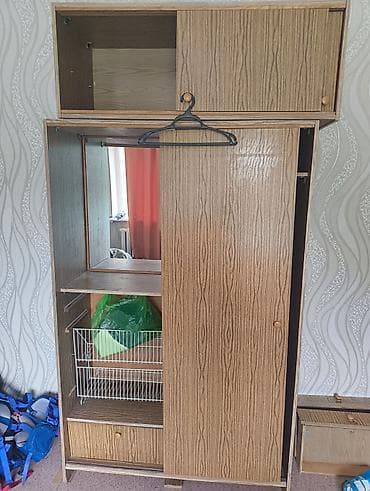 стандартные размеры одеял: Шкаф купе, Б/у, С зеркалом, ЛДСП — 3