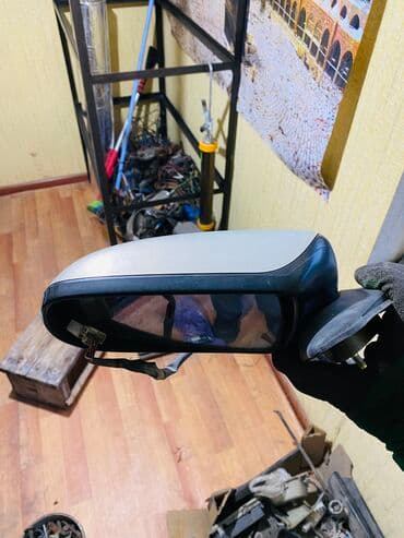 чехол на демио: Боковое левое Зеркало Mazda Б/у, Оригинал — 2