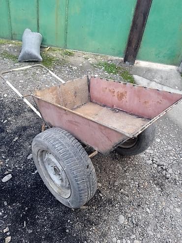 Мебель: Садово-строительная тачка и тележка, Стальная, Двухколесная, Новый, В розницу — 2