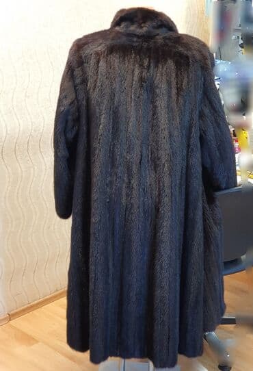Шуба, Норка, Длинная модель, Германия, 5XL