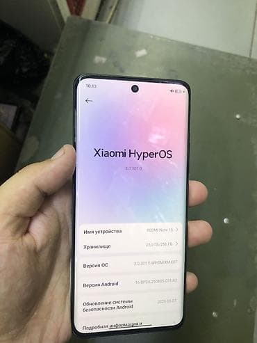 Техника жана электроника: Redmi, Redmi Note 15, Жаңы, 256 ГБ, түсү - Кара, 2 SIM, eSIM — 6
