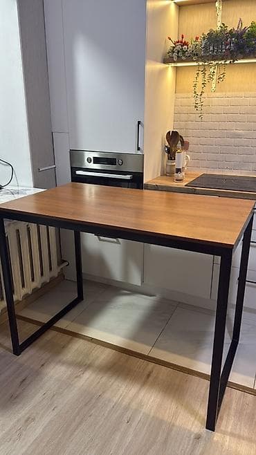 стол куханный купить: Стол в стиле лофт для кухни/столовой. - Столешница: древесная — 1