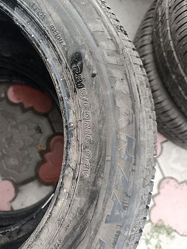 tur: Шины 215 / 60 / R 16, Лето, Б/у, Пара, Легковые, Япония, Bridgestone — 3