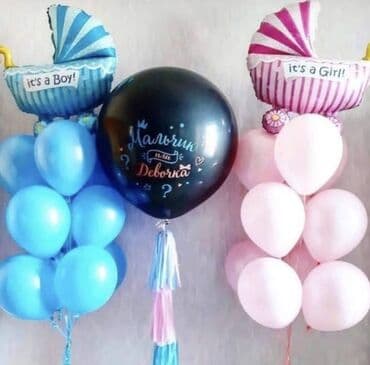 рисование для детей: Гелевые шары Выписка из роддома День рождения, Юбилей У нас есть — 8