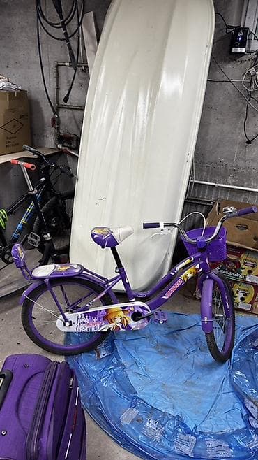 Детский велосипед, 2-колесный, 6 - 9 лет, Для девочки, Б/у