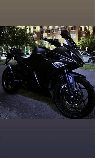 ninja h2: Спортивный мотоцикл в черном матовом цвете - Кузов спорт/фулл-фаиринг — 4