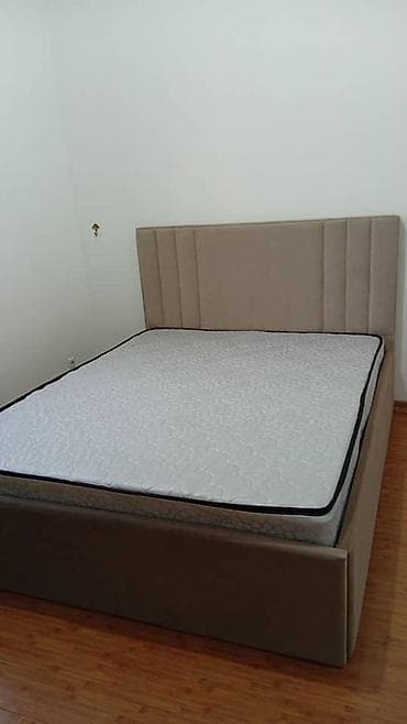 кровать двуспальная бишкек: Двуспальная кровать, С мягким изголовьем, длина - 200 см — 3