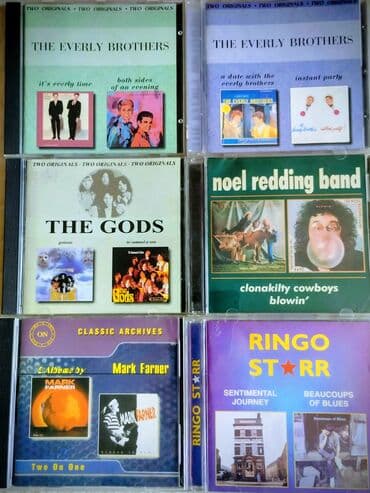 5 ночей с фредди: Коллекция музыкальных CD (рок/хард-рок/метал). Оригинальные заводские — 19