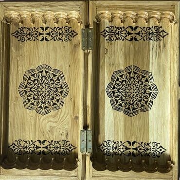 набор фишек для покера: Шахматы Нарды два в одном. ручной работы фишки фигурки все в — 2