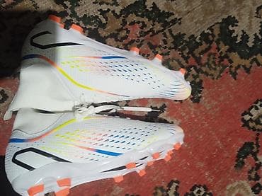 обувь для охоты: Футбольные бутсы с шипами (FG) для натурального газона - Цвет: белый — 3