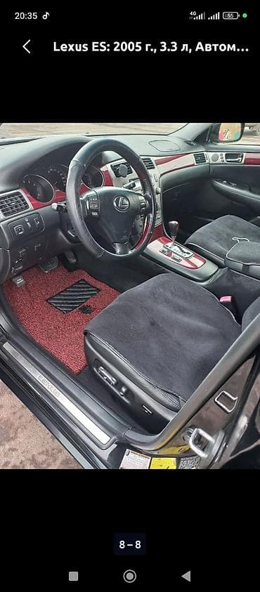 Lexus ES: 2005 г., 3.3 л, Автомат, Бензин, Седан