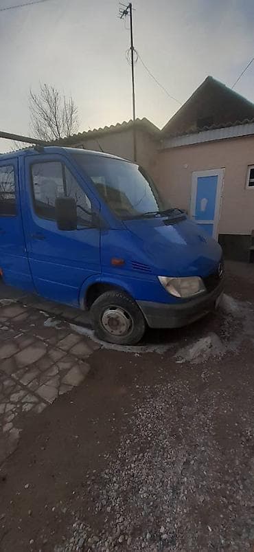 авторынок бишкека фото и цены: Mercedes-Benz Спринтер: 2002 г., 2.2 л, Механика, Дизель, Пикап — 1
