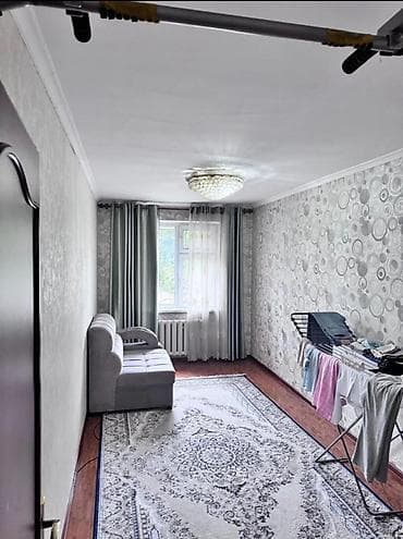 3 комнаты, 58 м², 104 серия, 2 этаж, Косметический ремонт