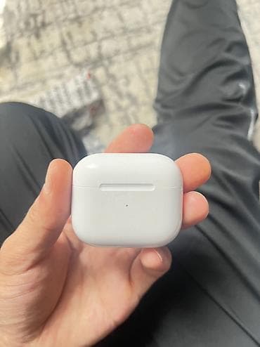 samsunk s10: Беспроводные вкладыши наушники, Apple, Airpods 3, Б/у — 4