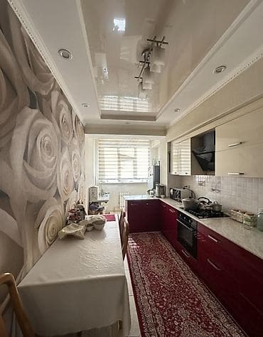 osh flat: 2 комнаты, 73 м², ул. Ахунбаева / Бакаева Элитка, 8 этаж, Евроремонт — 6