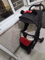 Коляска, цвет - Черный, Б/у