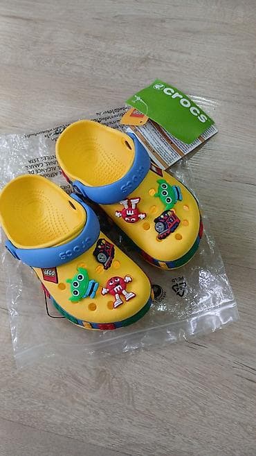 Детские сабо Crocs с ярким дизайном - Оригинальные Crocs для детей -