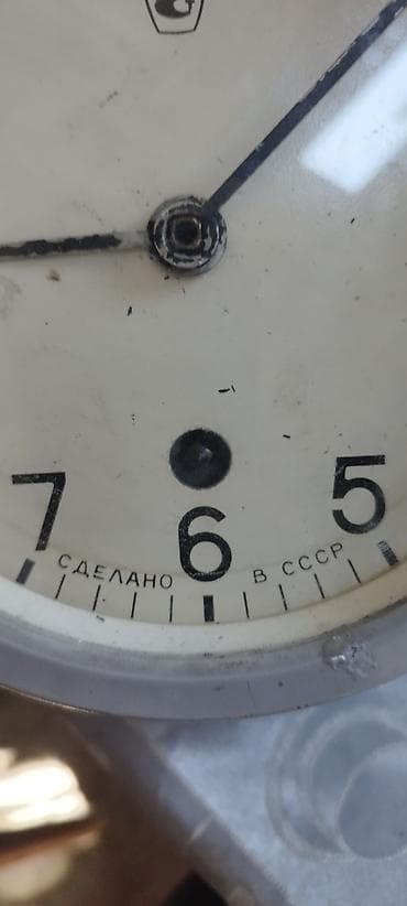 часы edifice: Судовые механические часы с ключом завода, сделанный в СССР. рабочий — 8